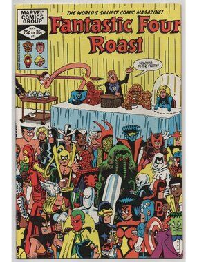 Fantastic Four Roast 1 Marvel Comics 1982 VF- 7.5 Fred Hembeck